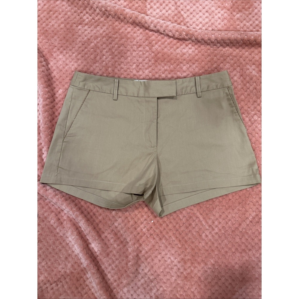 JULIE BROWN Khaki Shorts Size 8 30x3